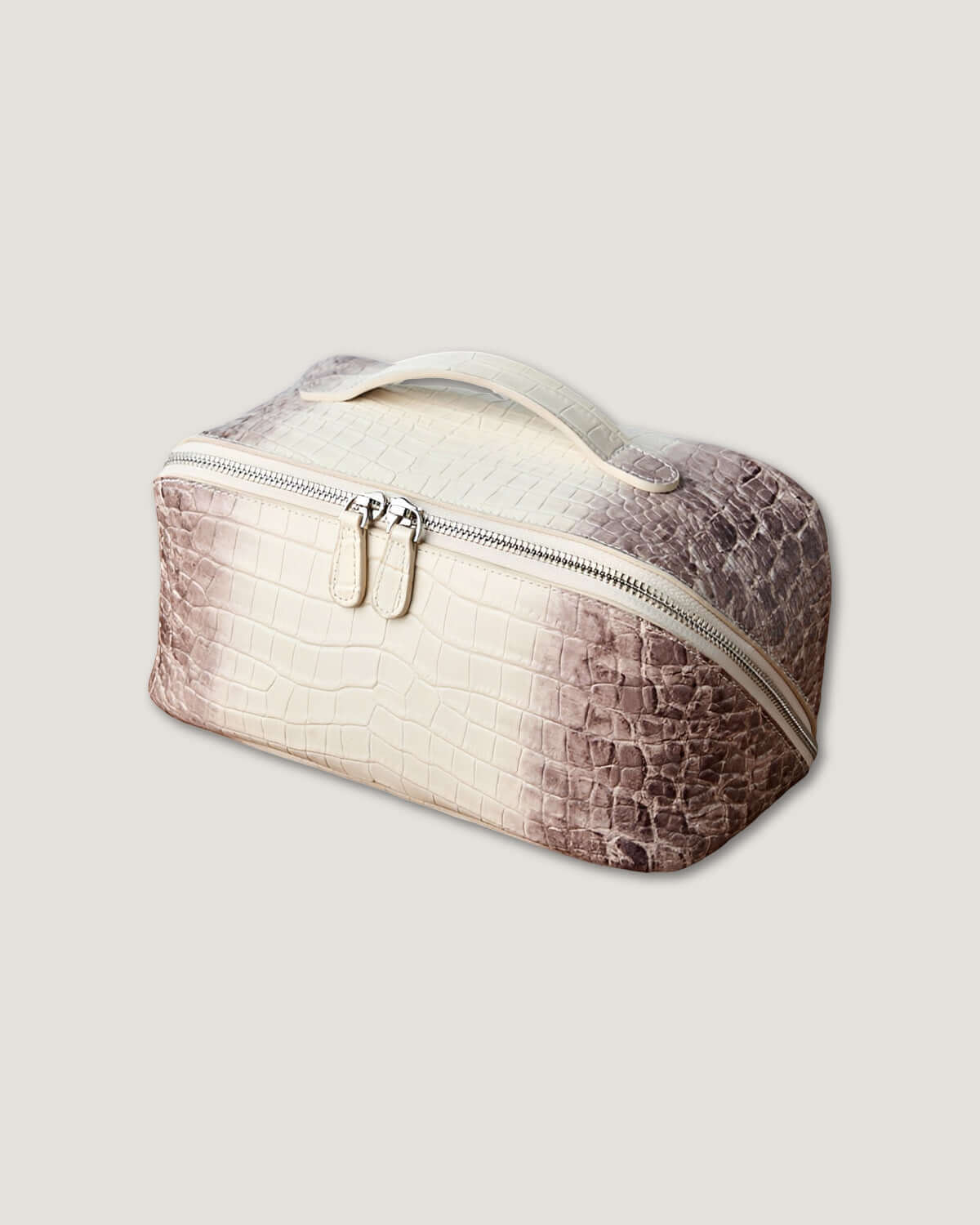 LayFlat leather vanity bag - Stylish & Functional – Mivael
