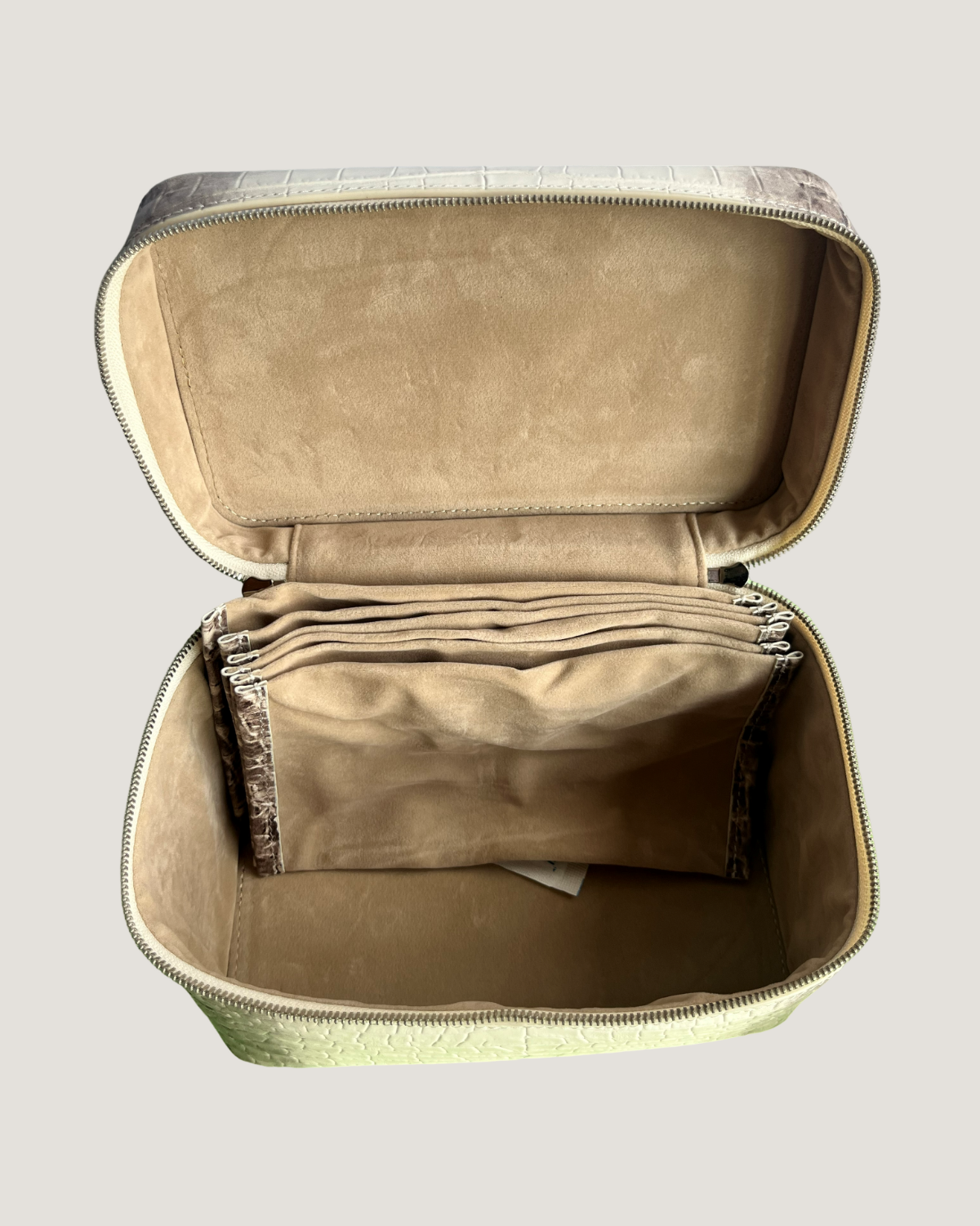 Leather train case