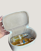 Leather train case