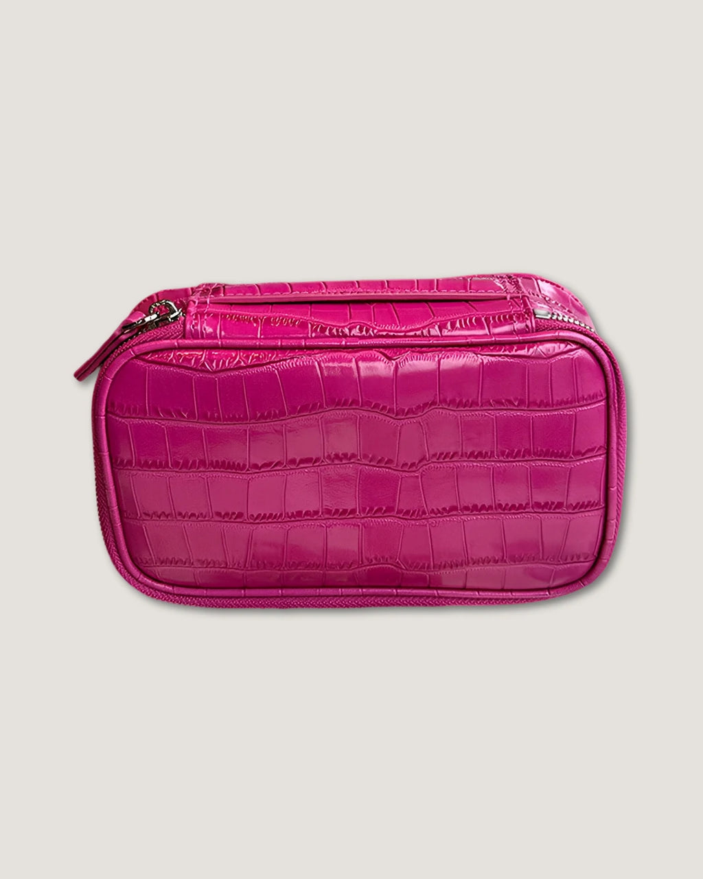 Rectangular makeup bag