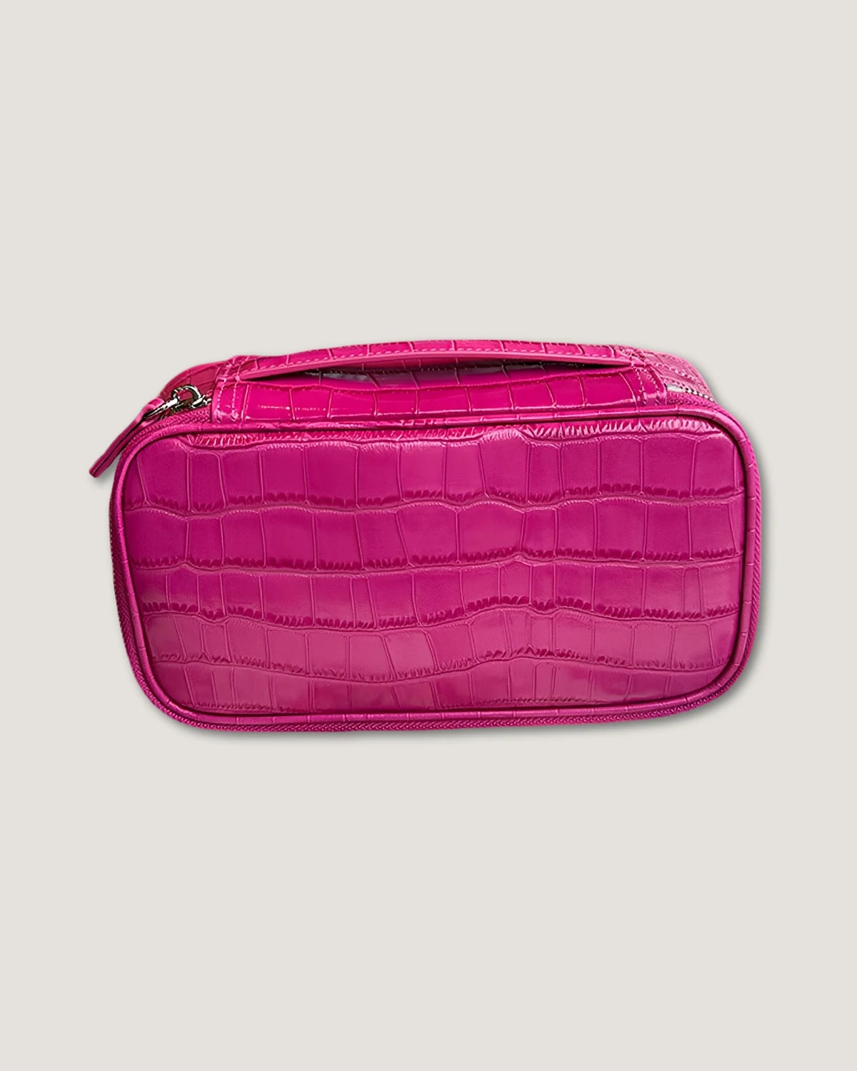 Rectangular makeup bag