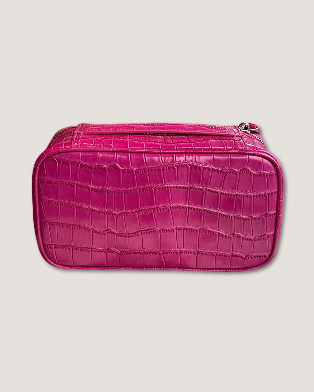 Rectangular makeup bag