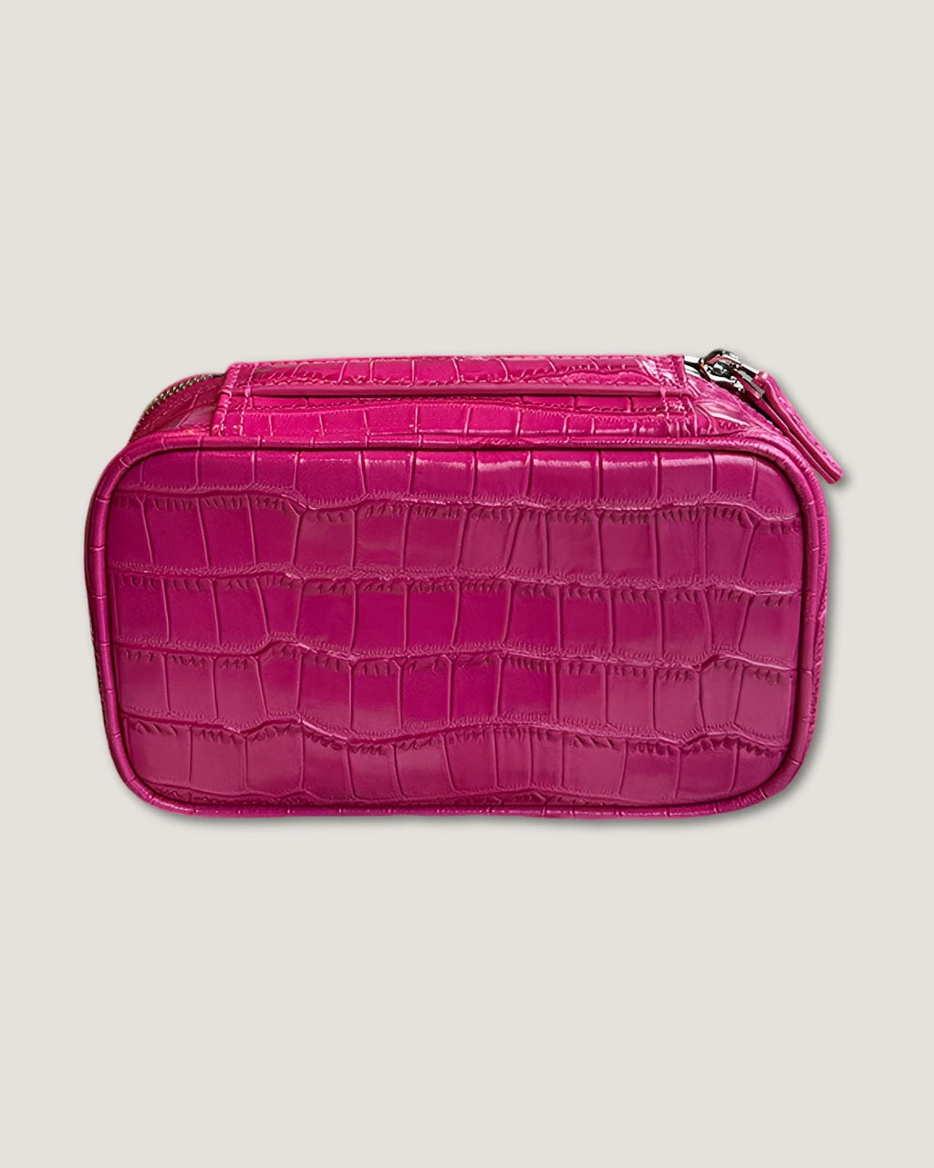 Rectangular makeup bag