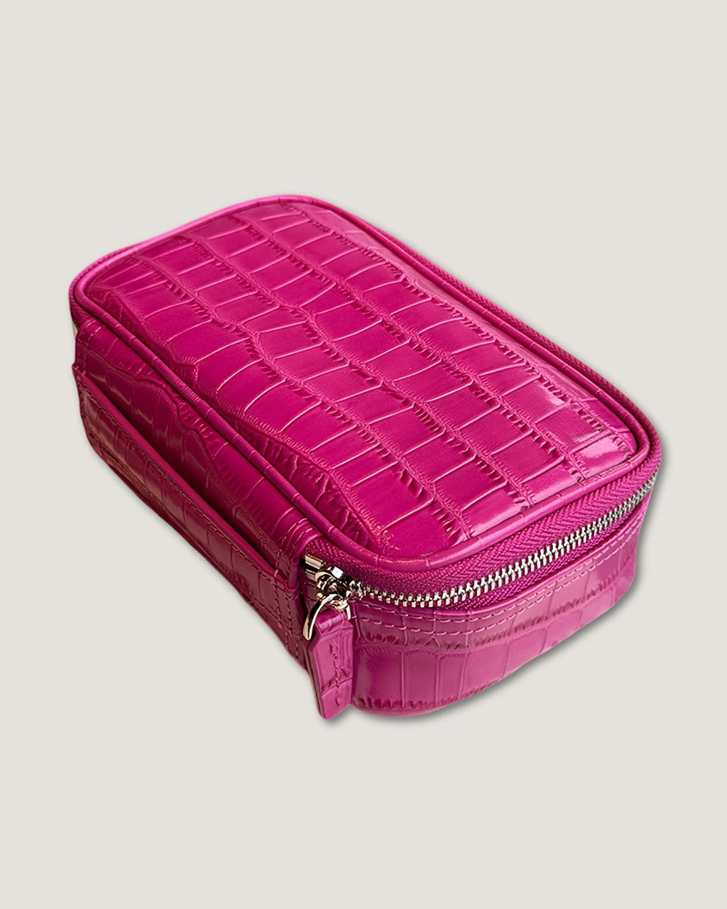 Rectangular makeup bag