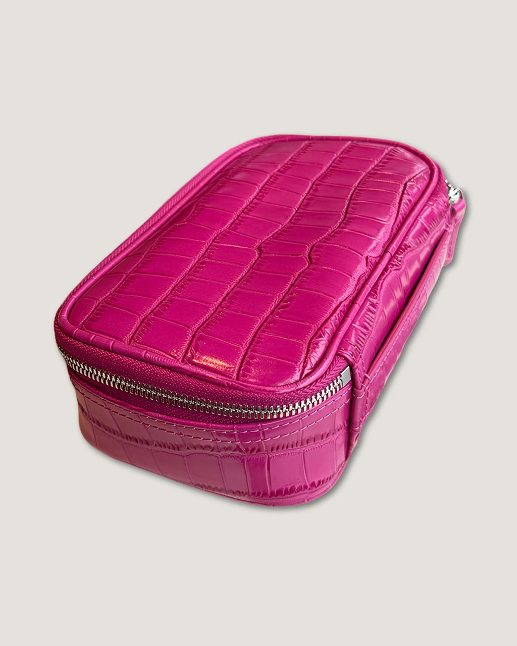 Rectangular makeup bag
