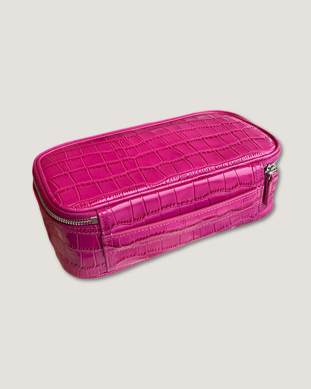 Rectangular makeup bag