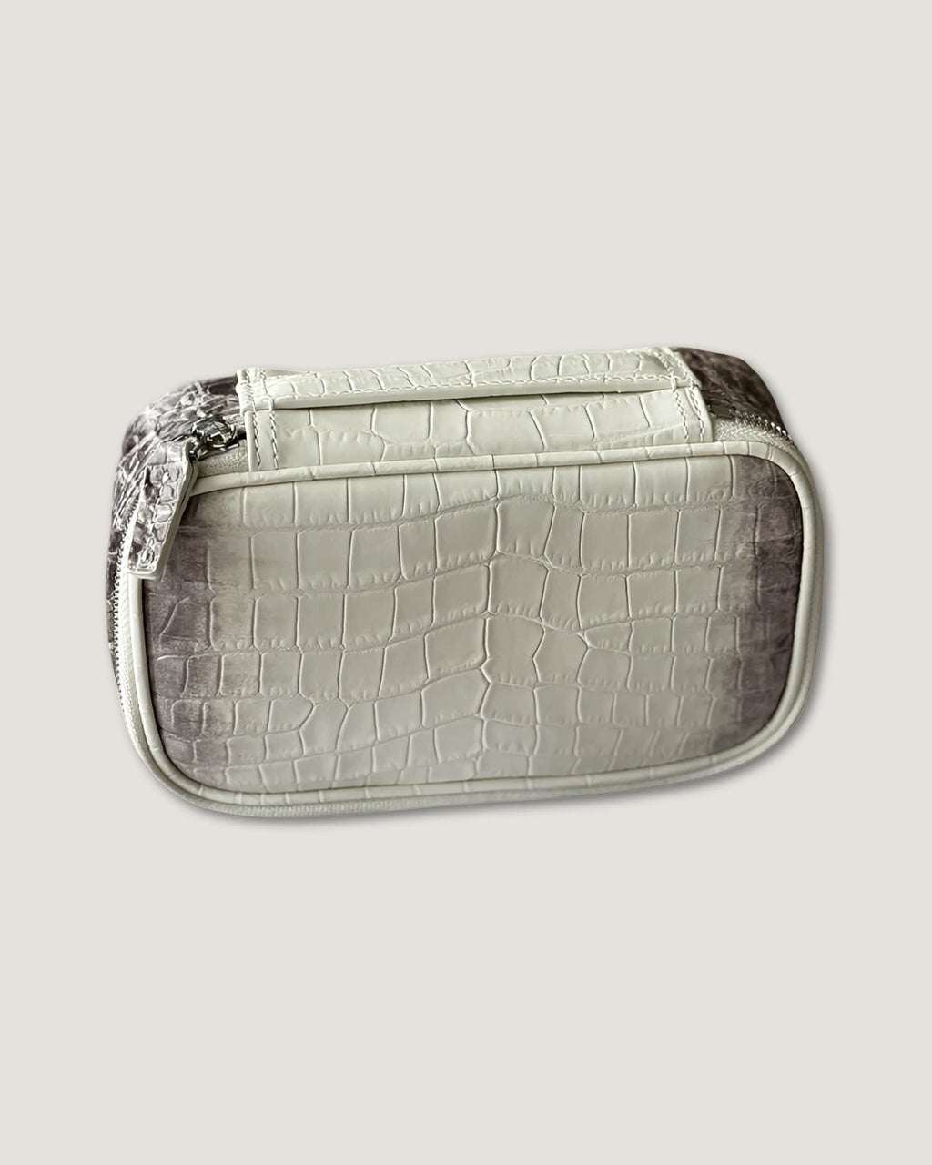 Rectangular makeup bag