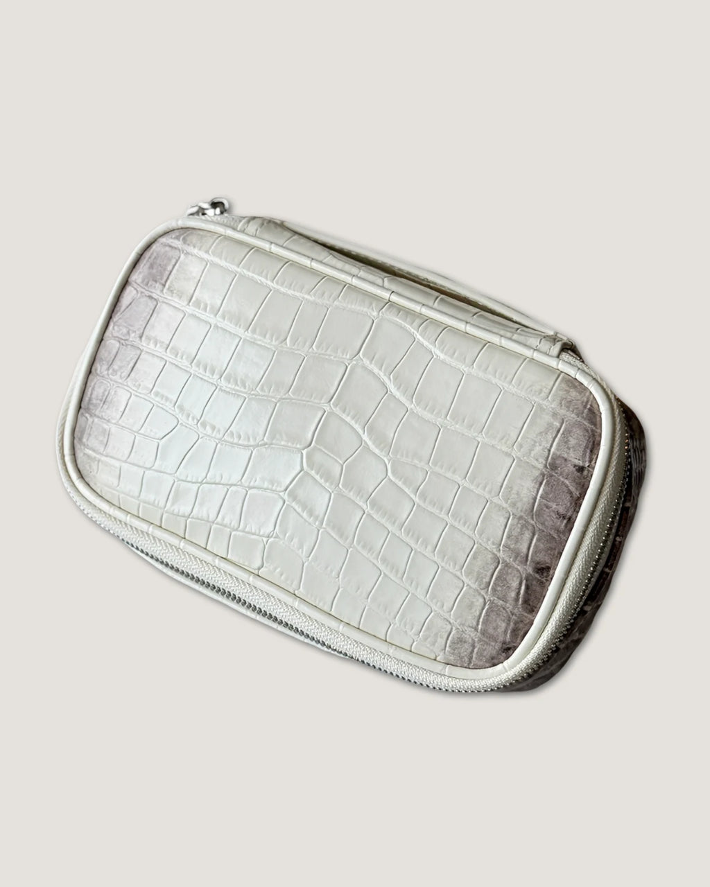 Rectangular makeup bag