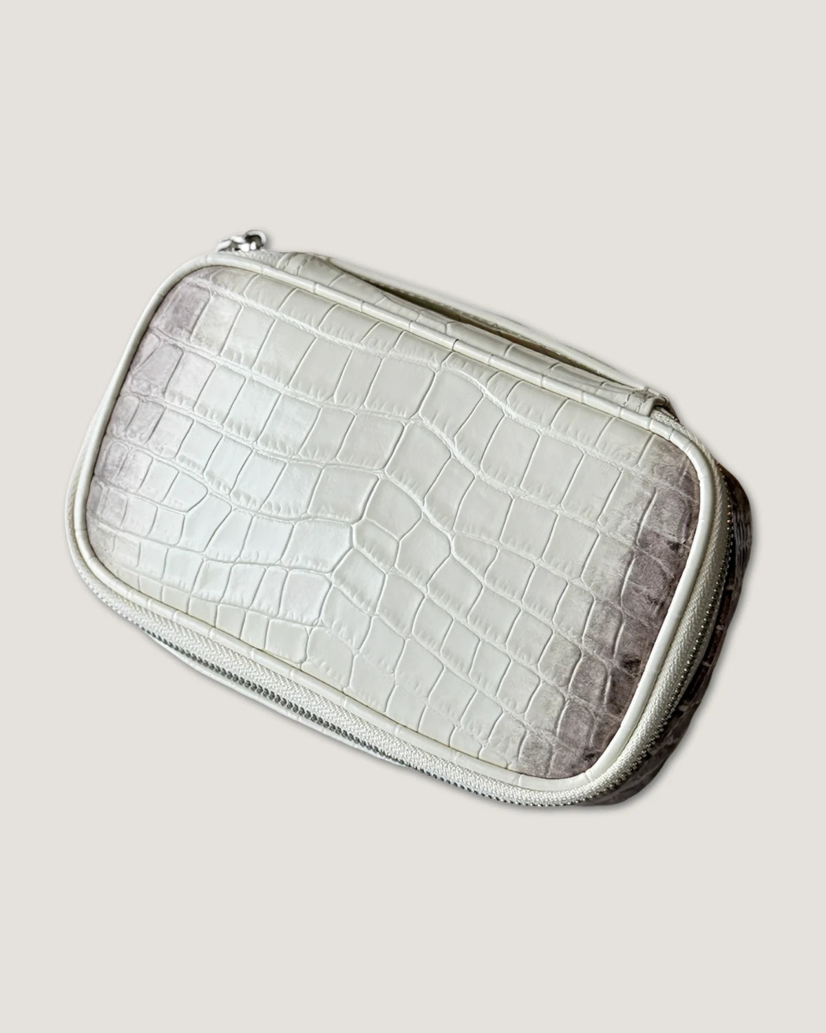 Rectangular makeup bag
