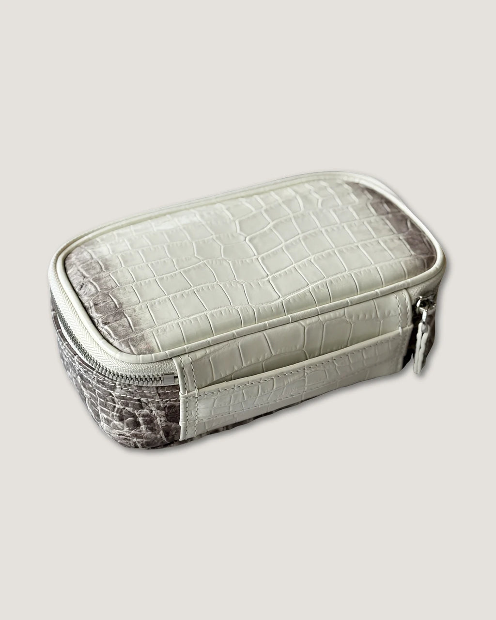 Rectangular makeup bag