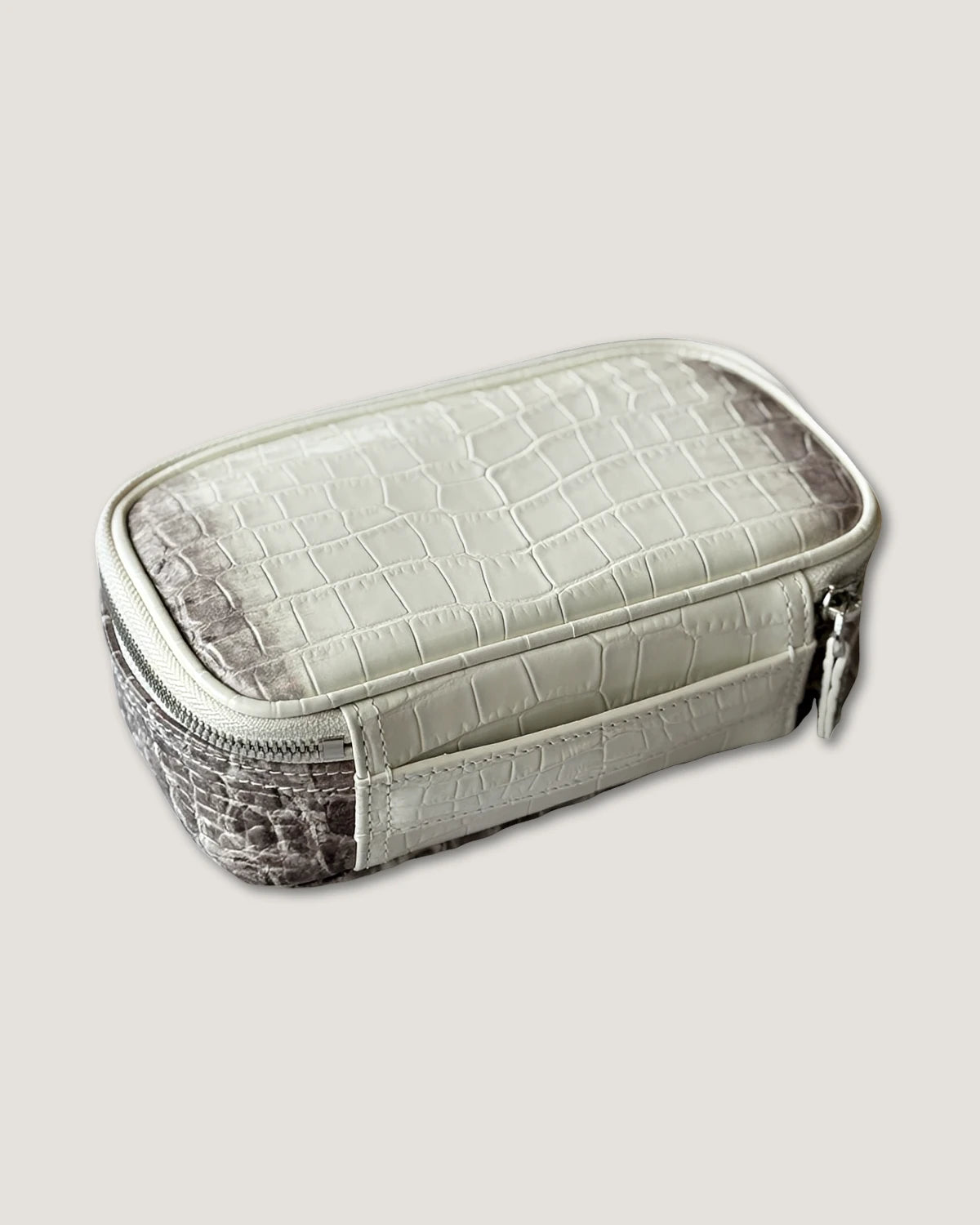 Rectangular makeup bag
