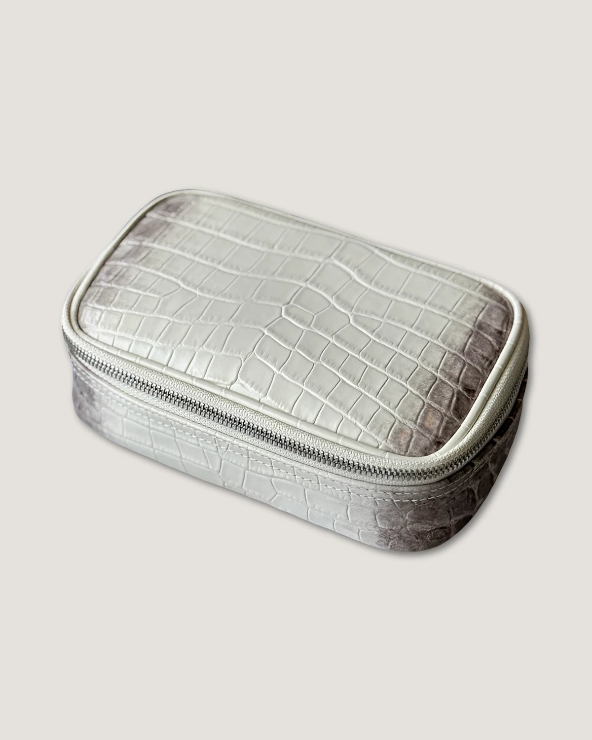 Rectangular makeup bag