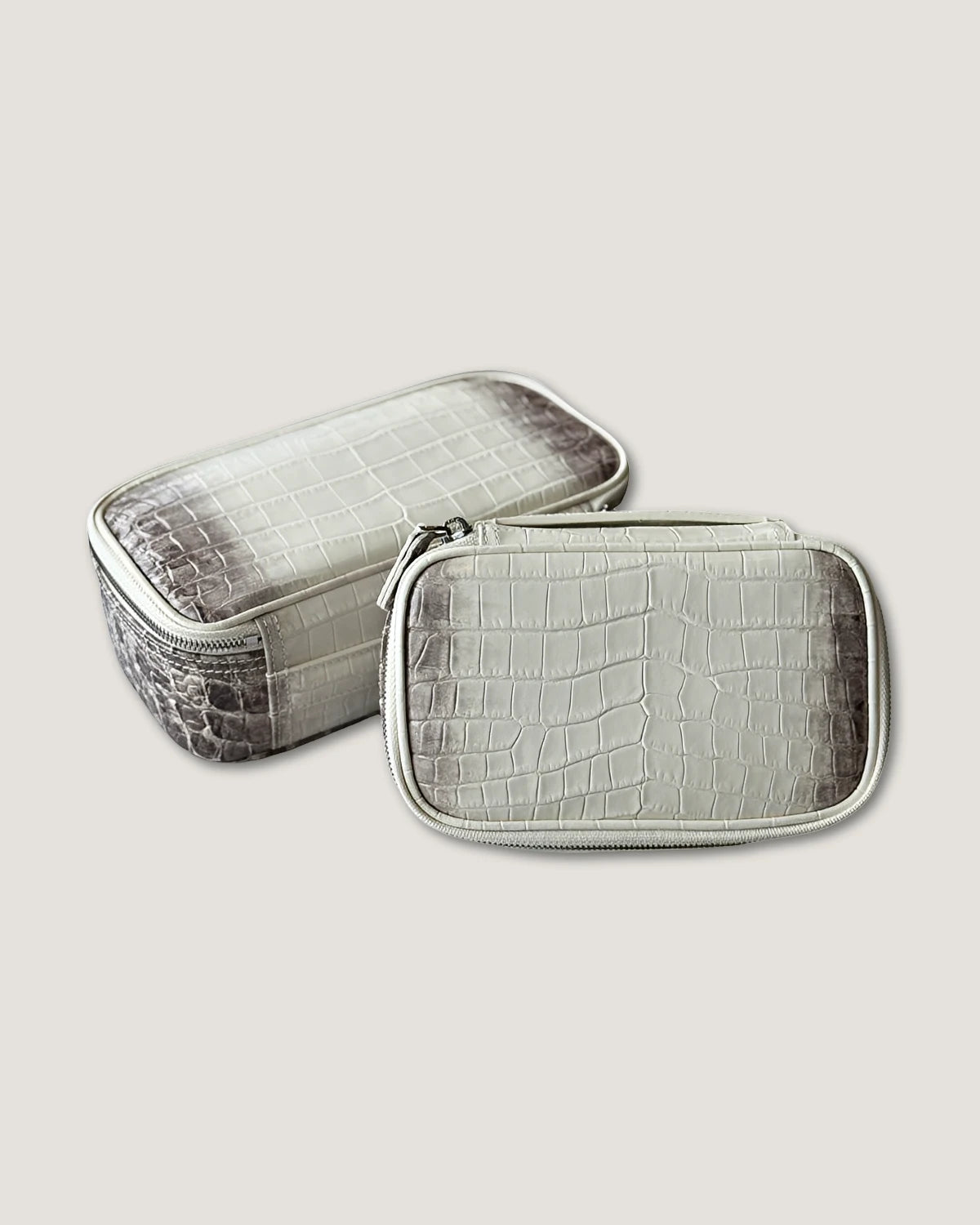 Rectangular makeup bag