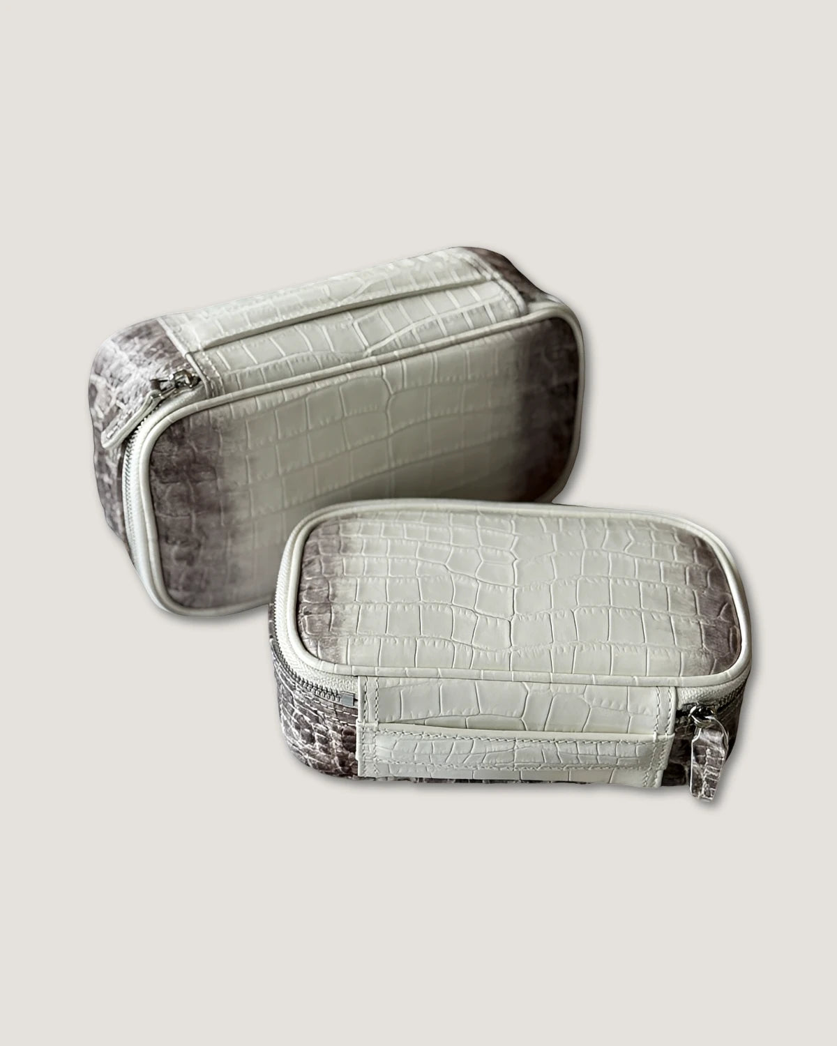 Rectangular makeup bag