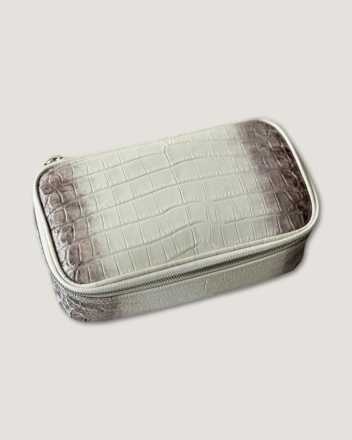 Rectangular makeup bag