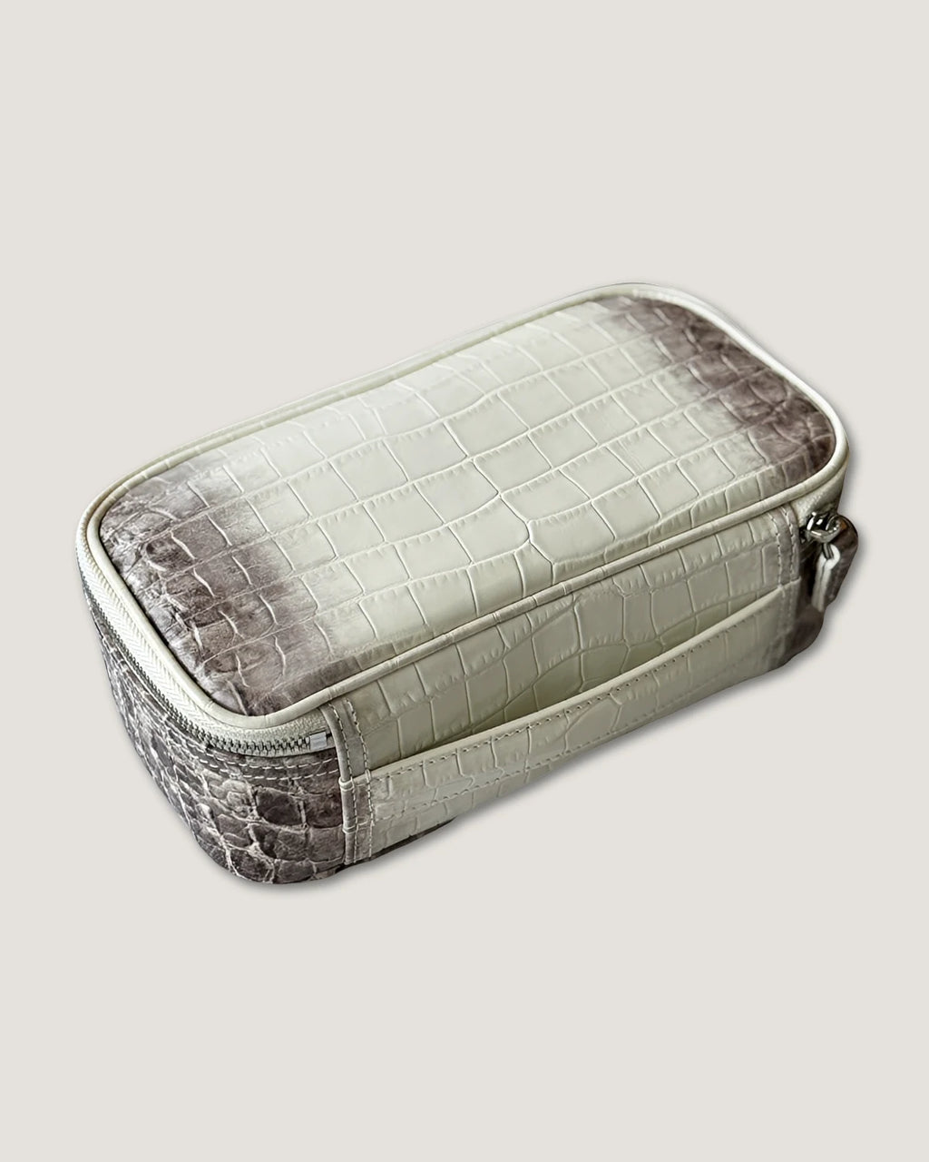 Rectangular makeup bag