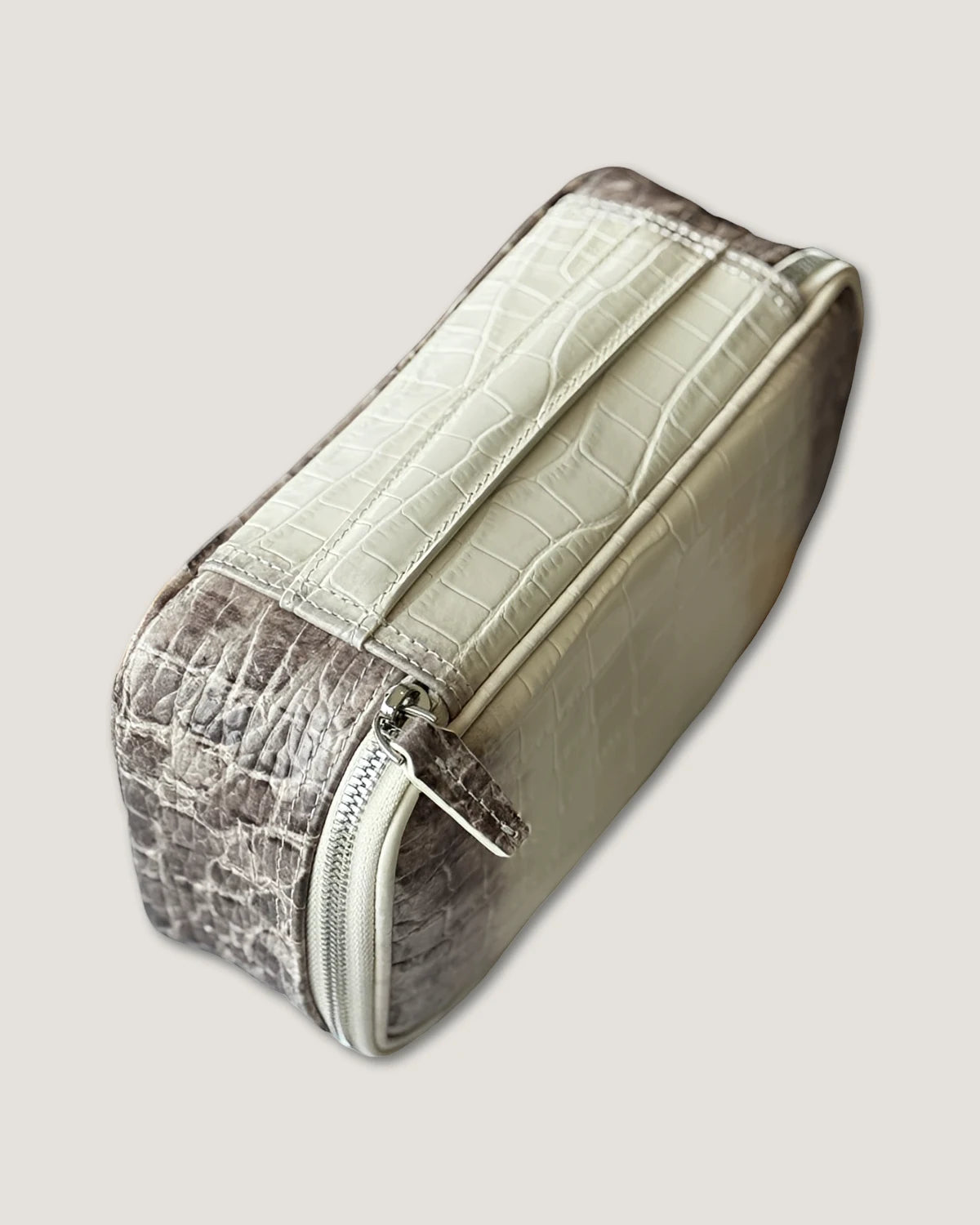 Rectangular makeup bag