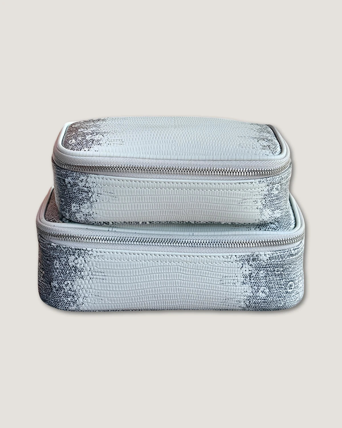 Rectangular makeup bag