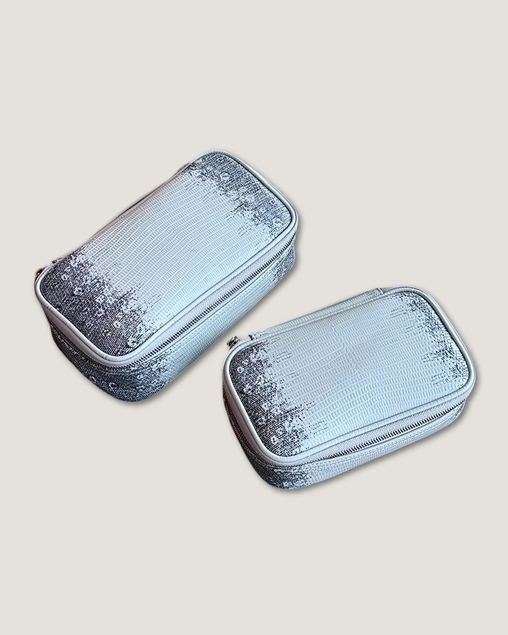 Rectangular makeup bag