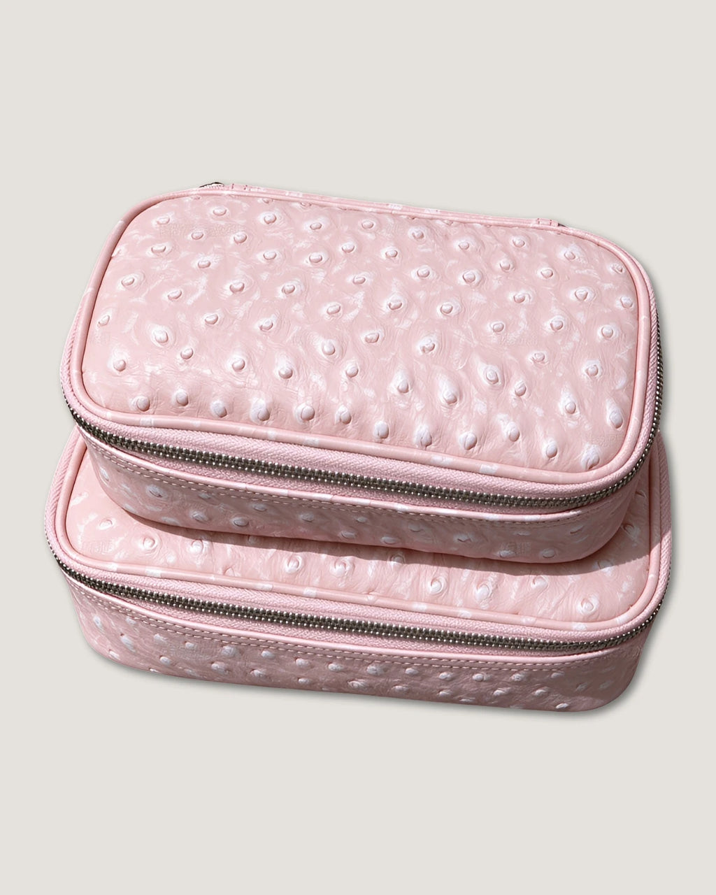 Rectangular makeup bag