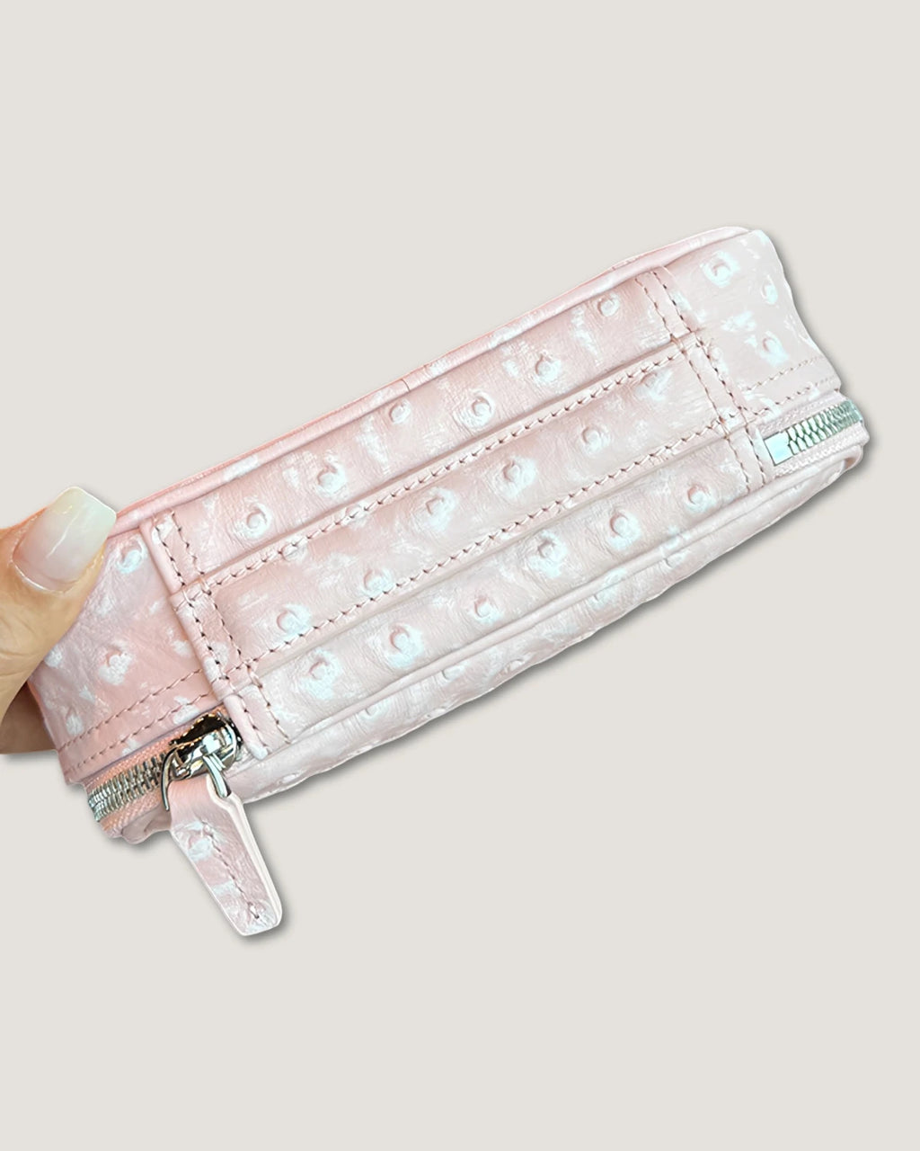 Rectangular makeup bag