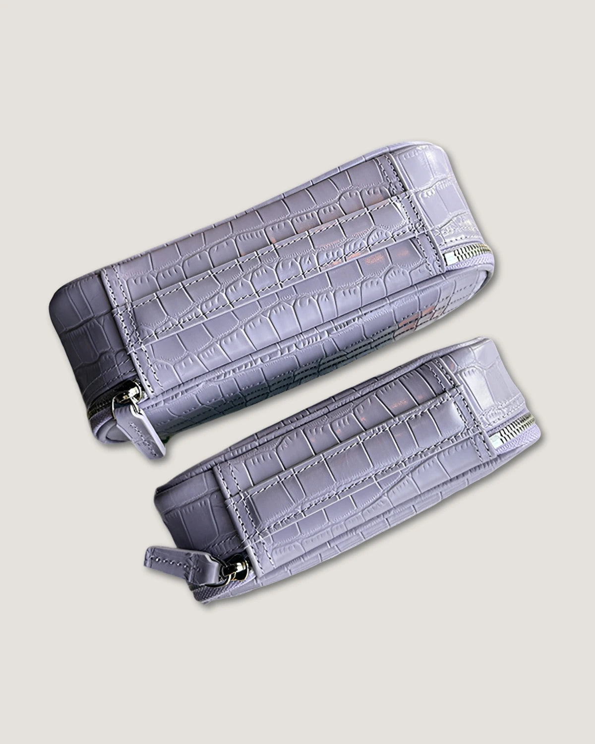 Rectangular makeup bag