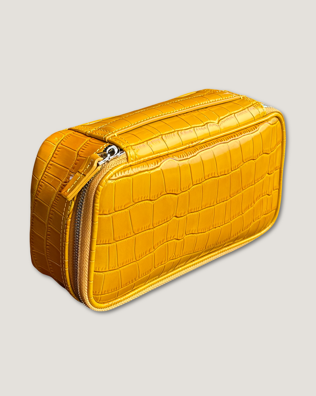 Rectangular makeup bag