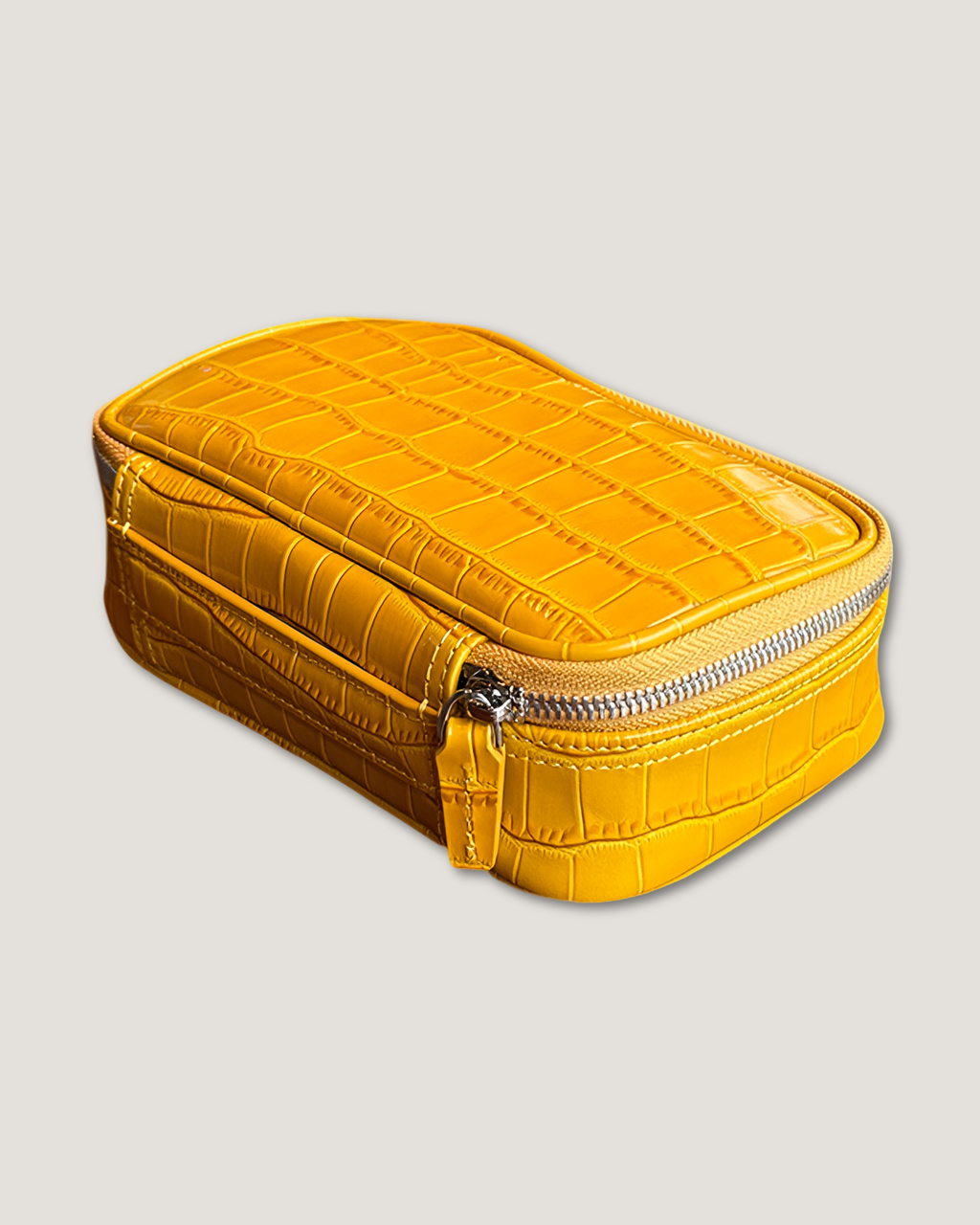 Rectangular makeup bag