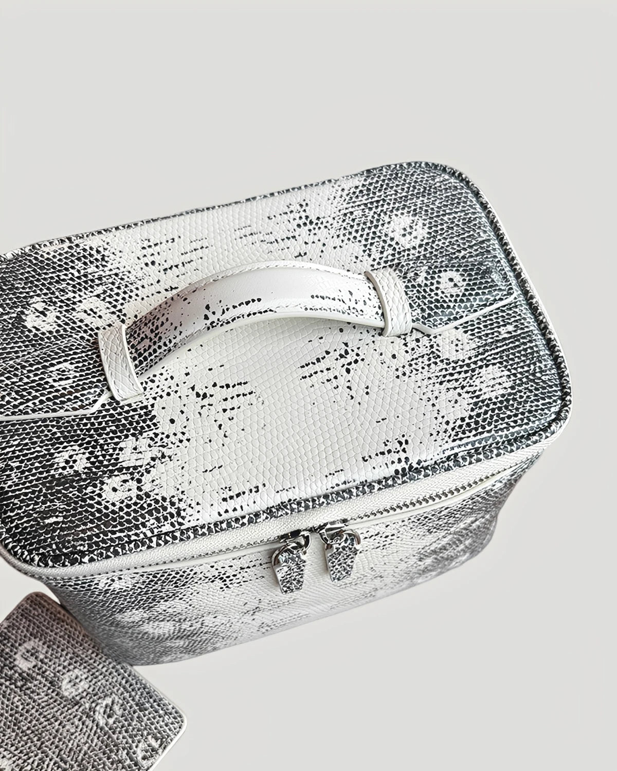 Leather train case