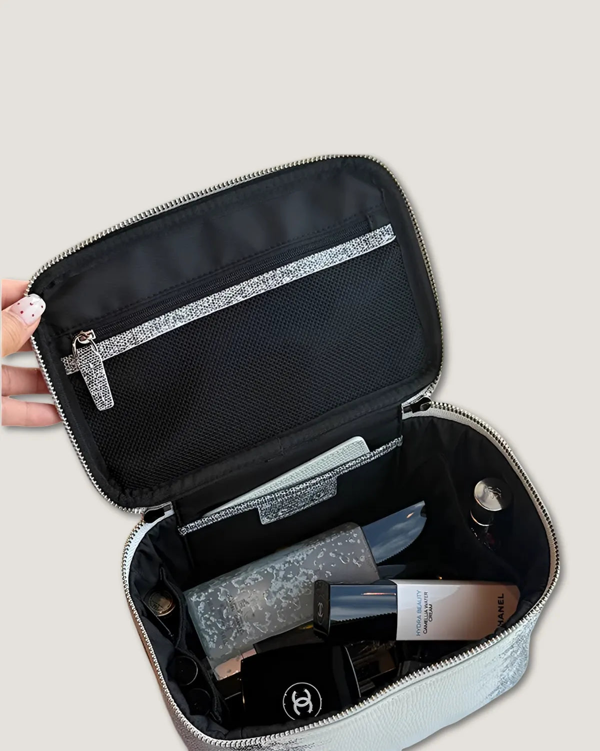 Leather train case