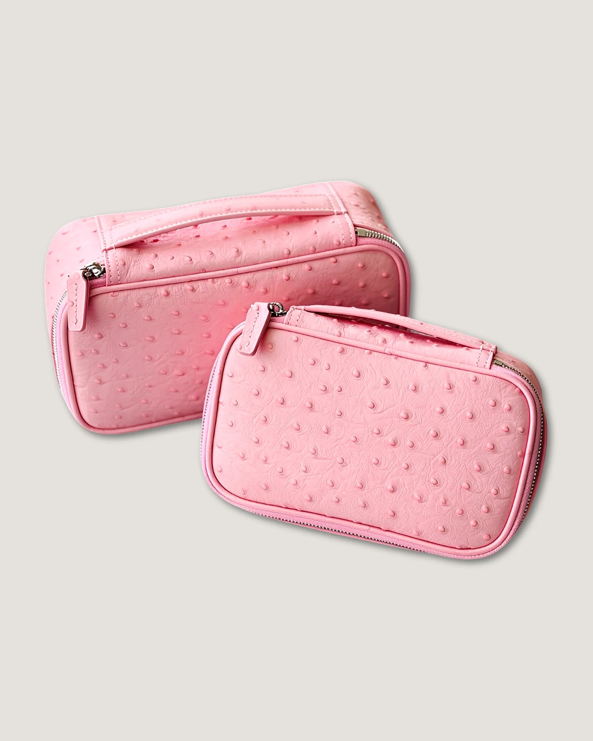 Rectangular makeup bag